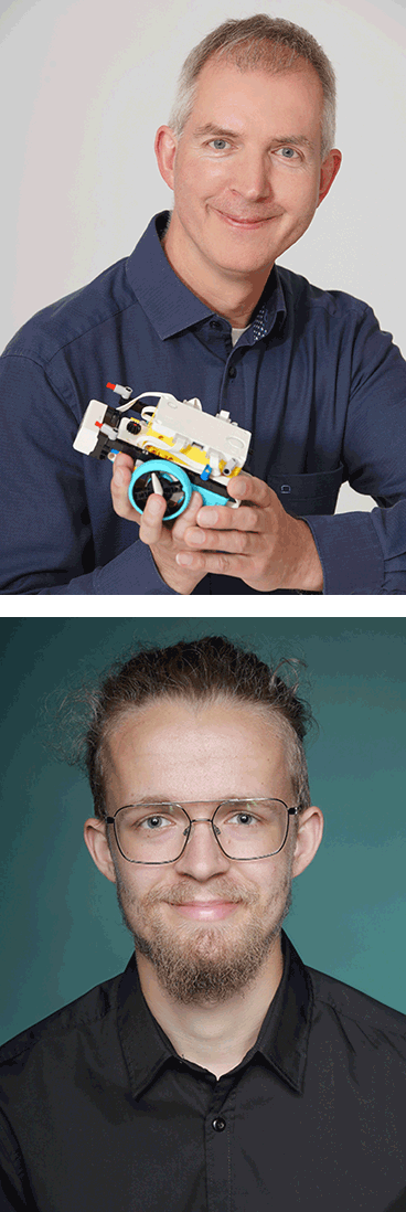 Dr. Alexander Kremper - oben im Bild, Laurenz Höber - unten im Bild