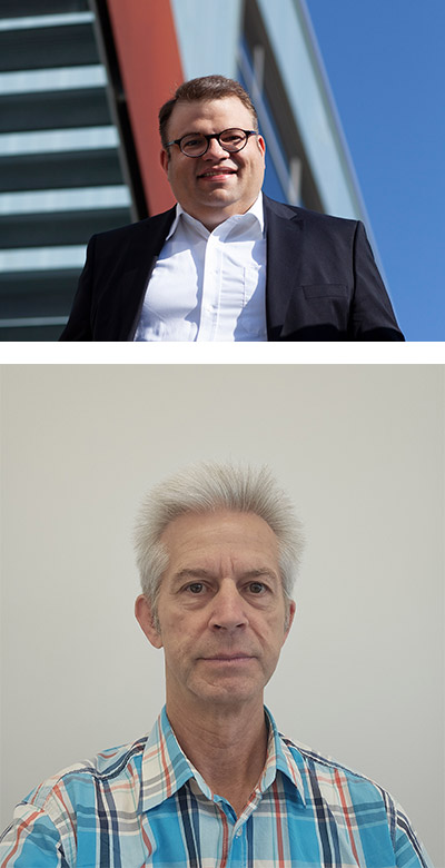 Thomas Kimpfbeck - oben im Bild, Klaus Jakob - unten im Bild